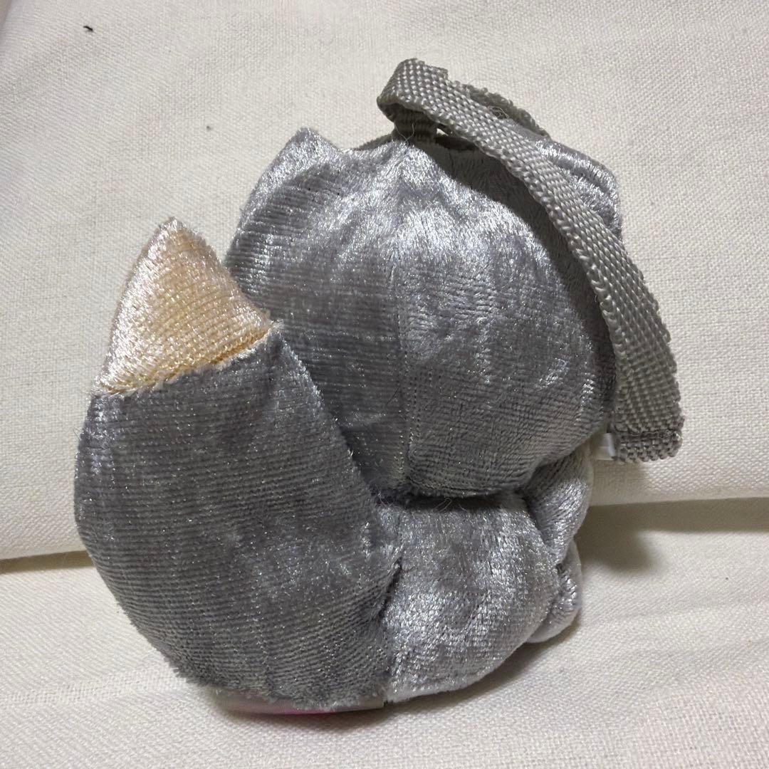 ハローキティ 銀ギツネ コスチューム ぬいぐるみ 北海道限定 マスコット