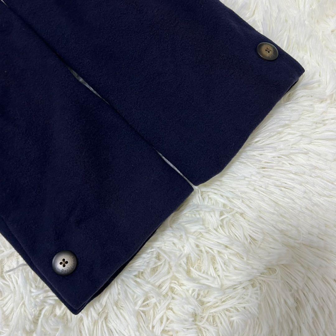 【極美品/L】バーバリー チェスターコート アウター カシミヤ20% Aライン