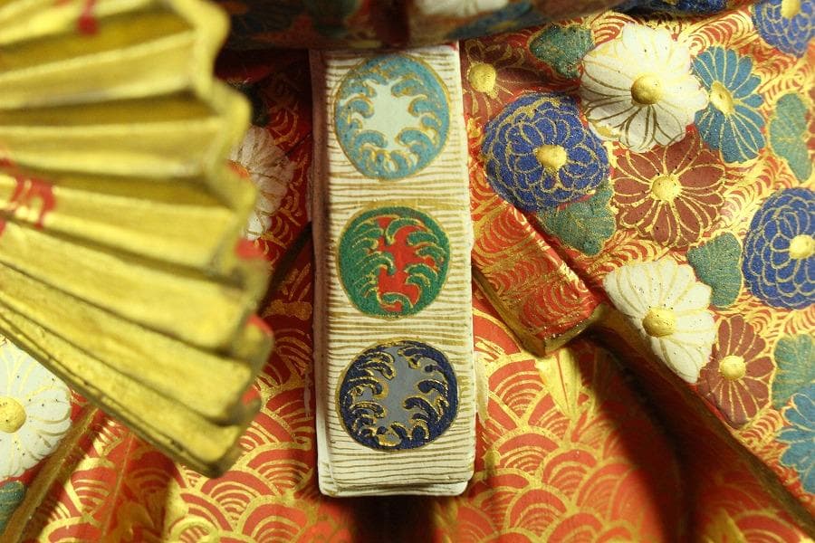 名工 初代 久世久宝作 猩々 置物 共箱 金銘(K-A224)