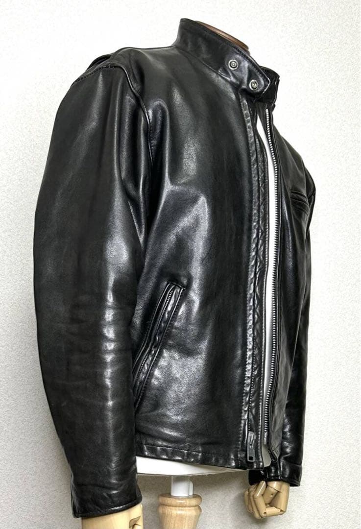 ①schottライナー付141【36】米国製◇革ジャンninjaハーレーgpz