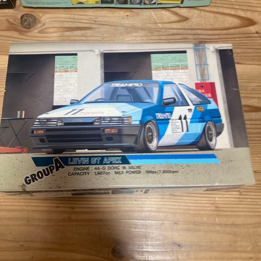 fibo618様　トレノ・レビン 1/24 プラモデルセット　フジミ