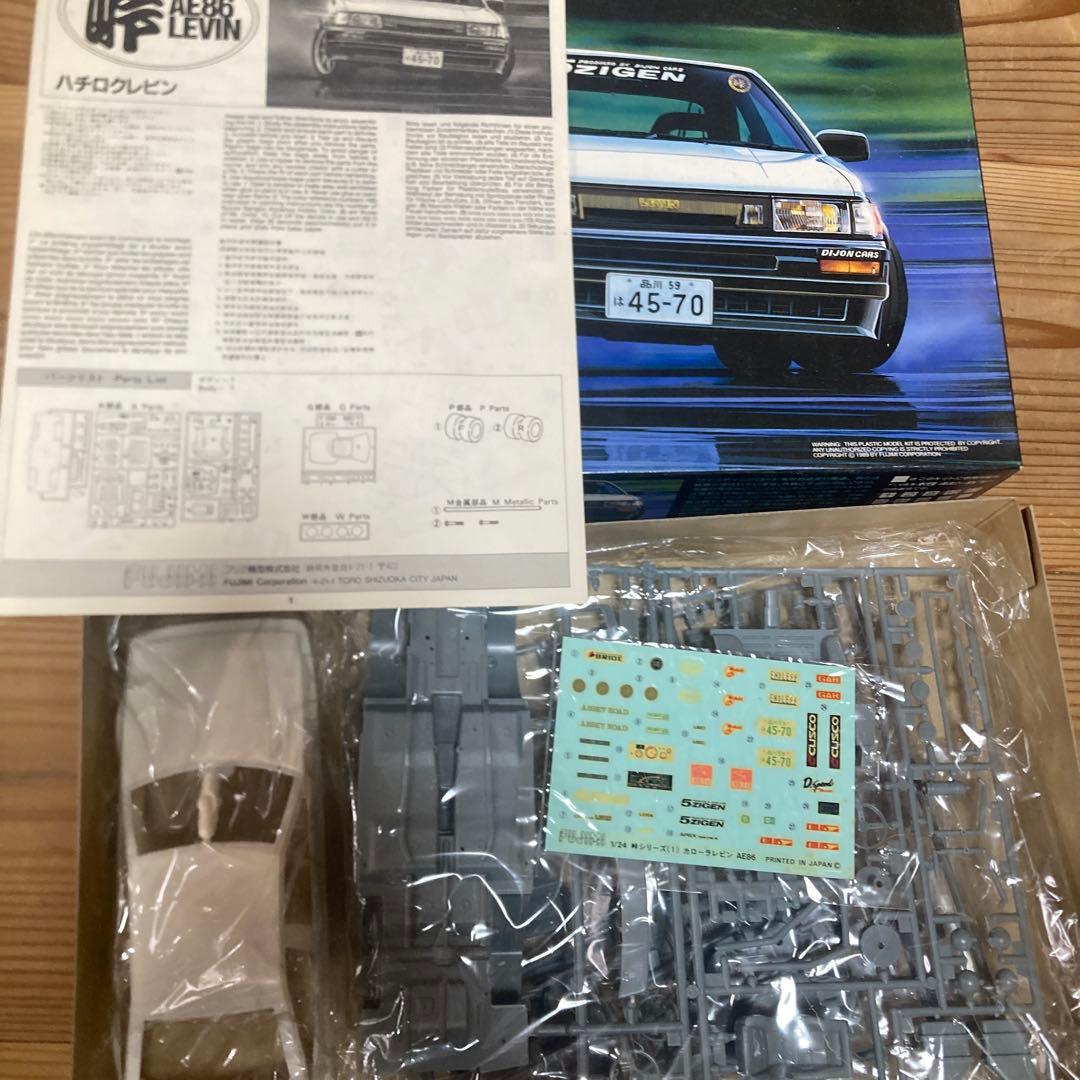 fibo618様　トレノ・レビン 1/24 プラモデルセット　フジミ