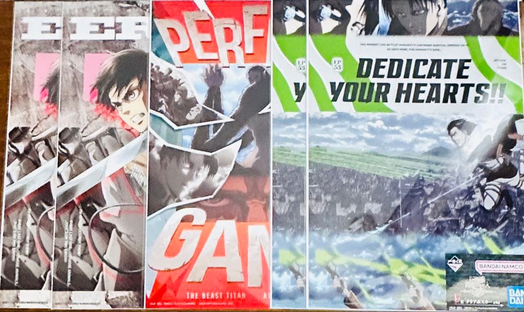 進撃の巨人　一番くじ　〜獣の巨人は俺が仕留める〜　まとめ売り