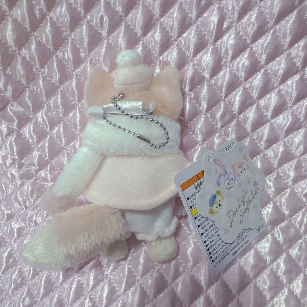 ダッフィー ダンシングスノーフレークス ぬいぐるみバッジ リーナベル お顔厳選