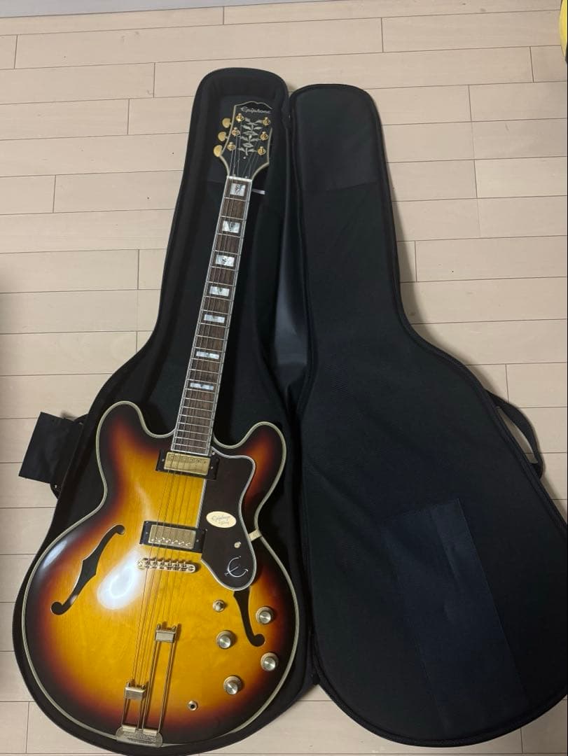 Epiphone エピフォン　シェラトン　サンバースト　エレキギター　最終値下げ