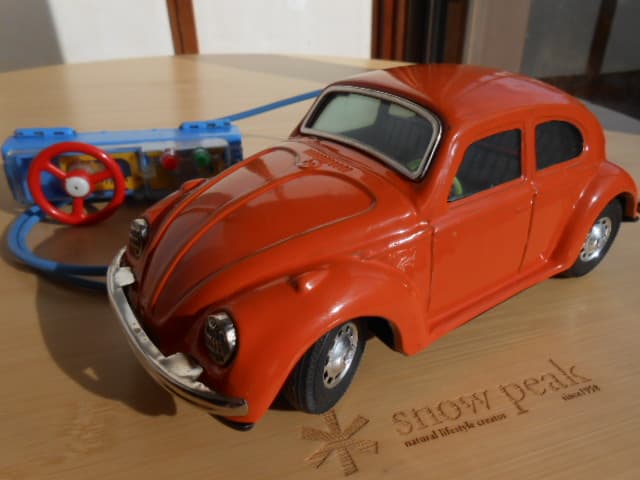 ★超希少、美品！萬代屋 BC バンダイ VW ワーゲン ビートル ブリキ玩具 箱