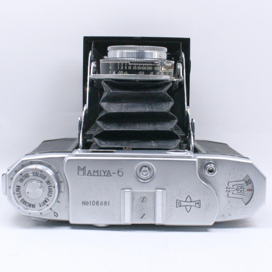 【整備済】 MAMIYA 6 Model Ⅰ 中判 蛇腹 カメラ ｜0029
