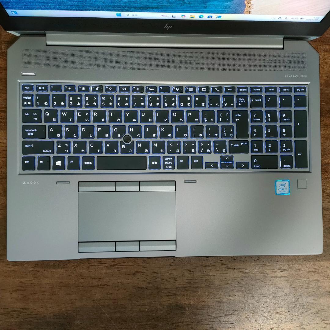 n123 超高性能！hp Zbook core i7メモリ32GB グラボ搭載