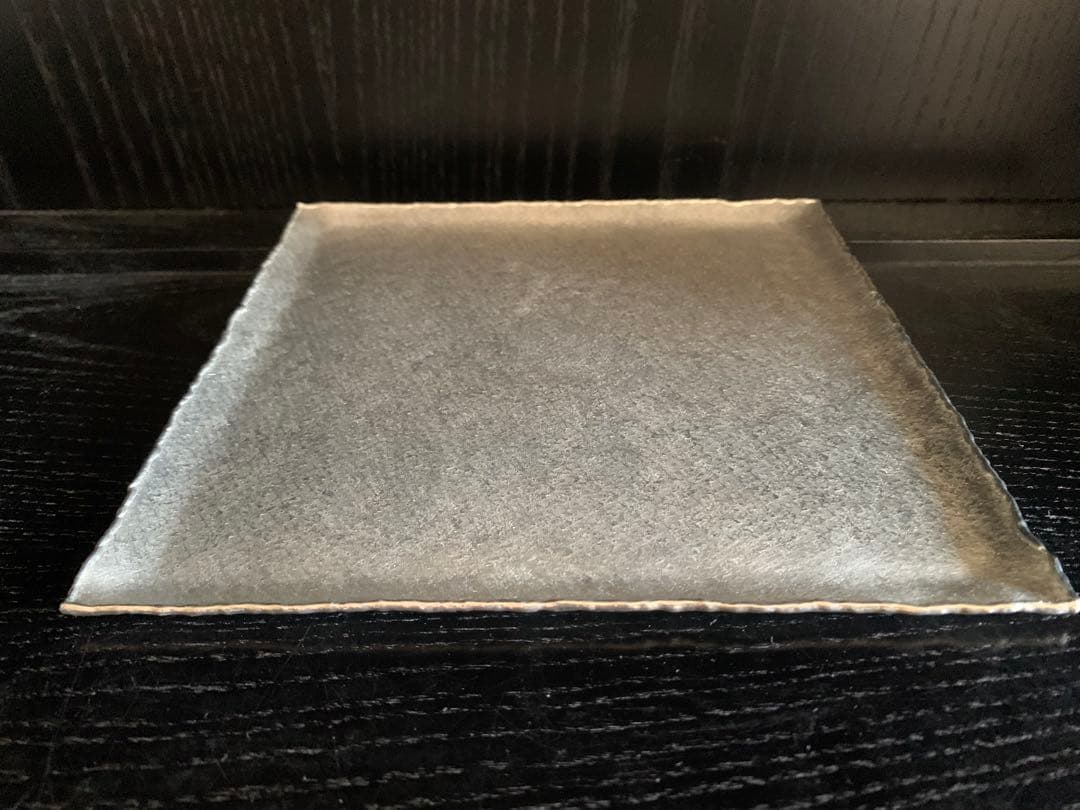 京都清課堂　錫　薄氷皿6寸