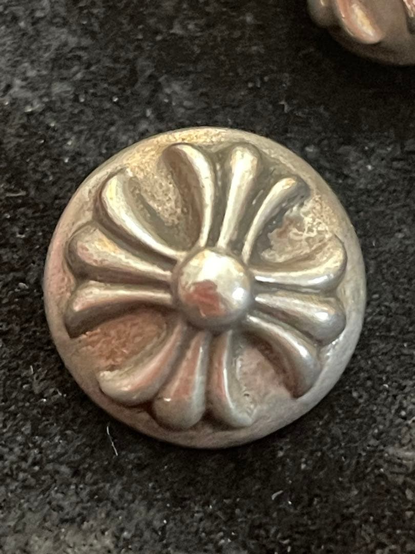 Chrome Hearts シルバーボタン 2個セット