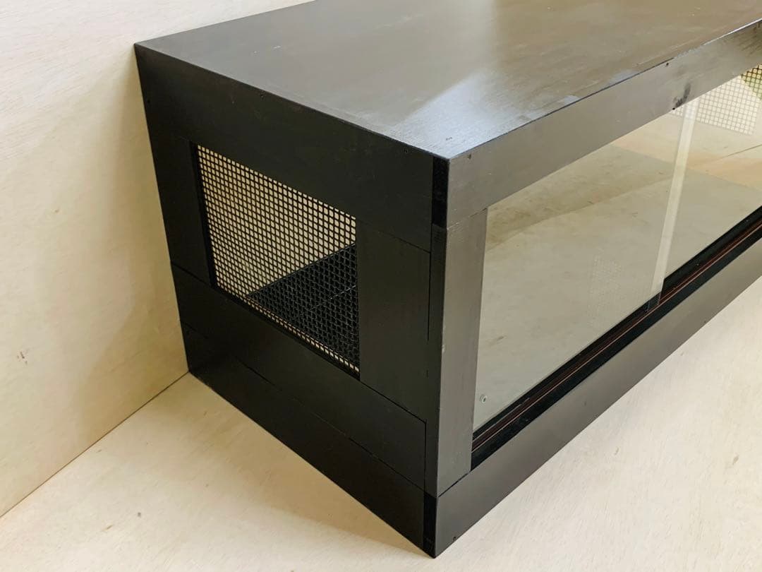 一台限定ブラック仕様 RepBox木製ケージ 900×450×450