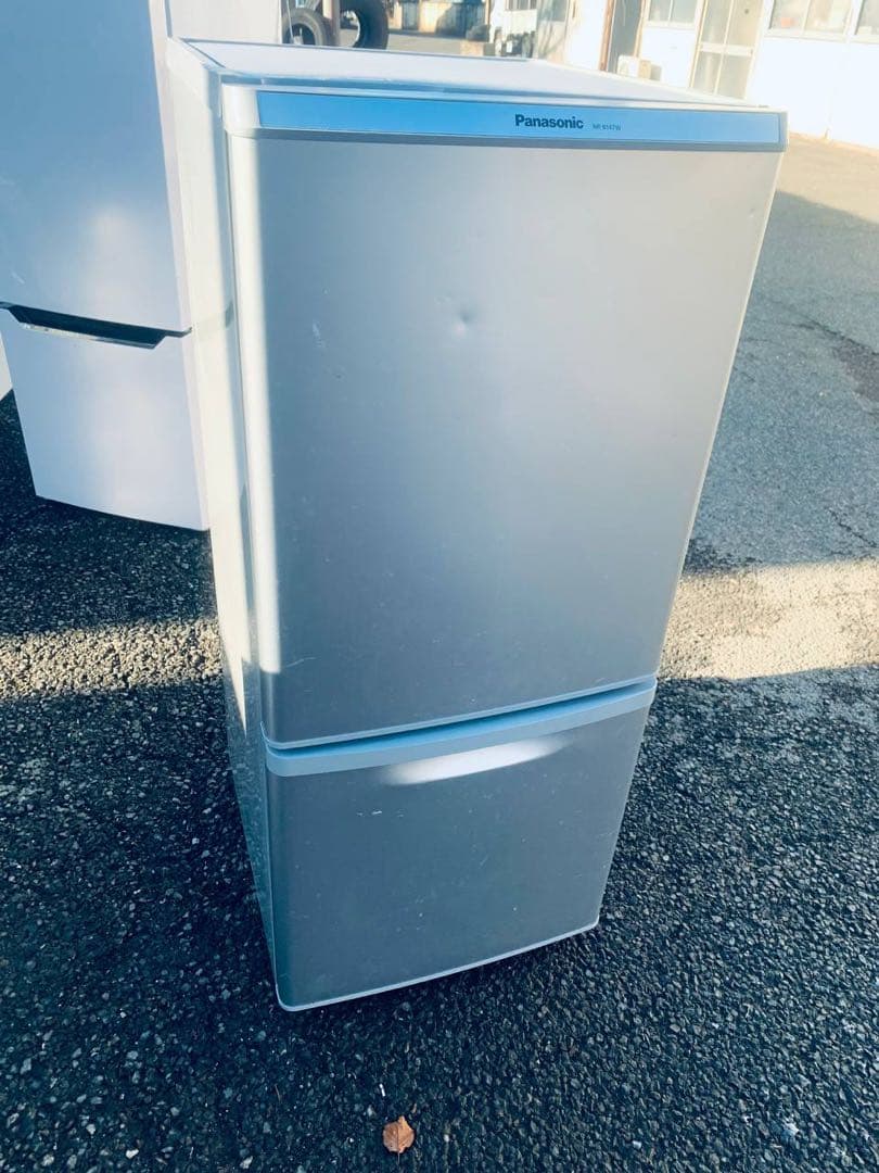 ①✅Panasonicノンフロン冷凍冷蔵庫✅ NR-B147W-S✅送料設置無料