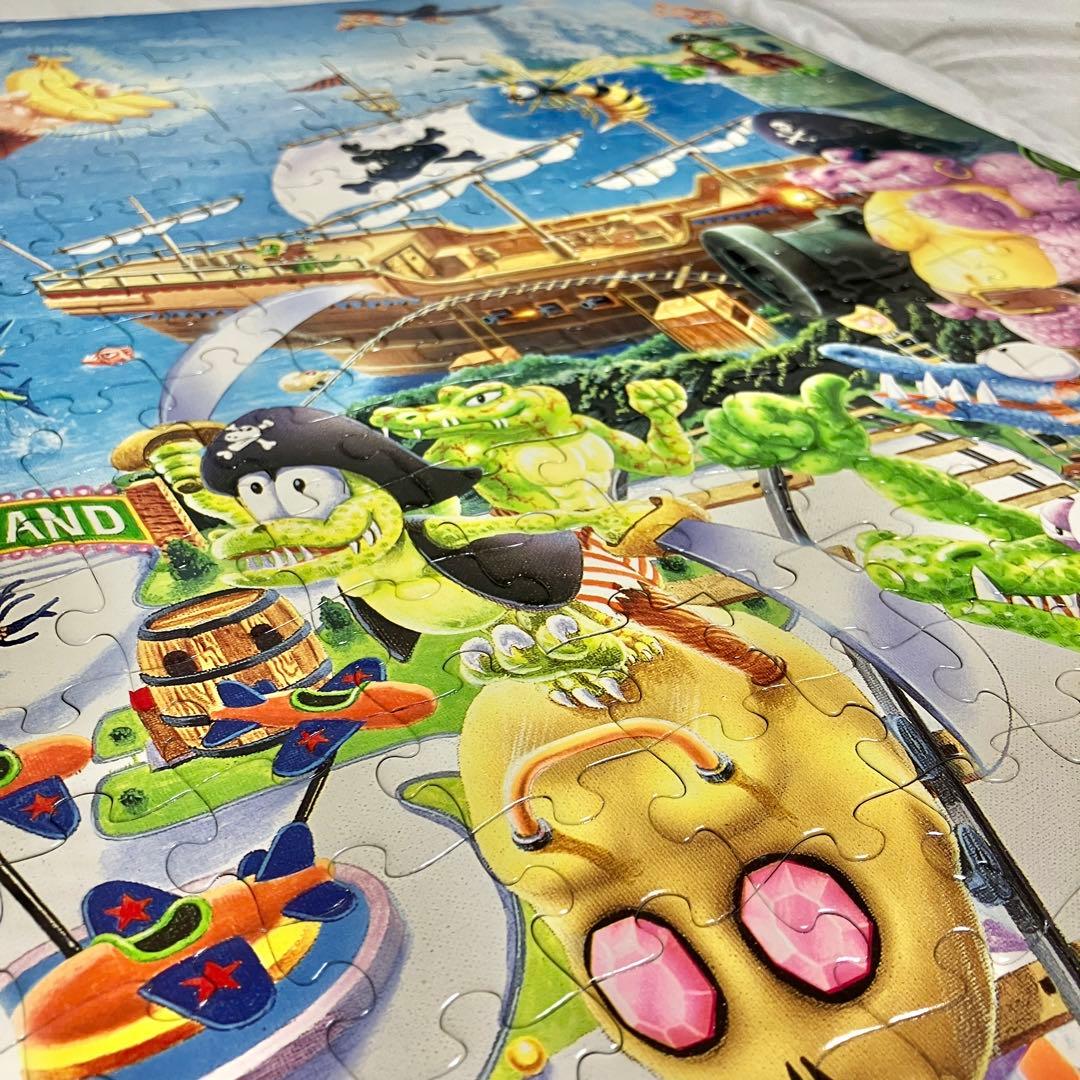 ドンキーコング ジグソーパズル 完成品 クレムランド 73.5×51cm