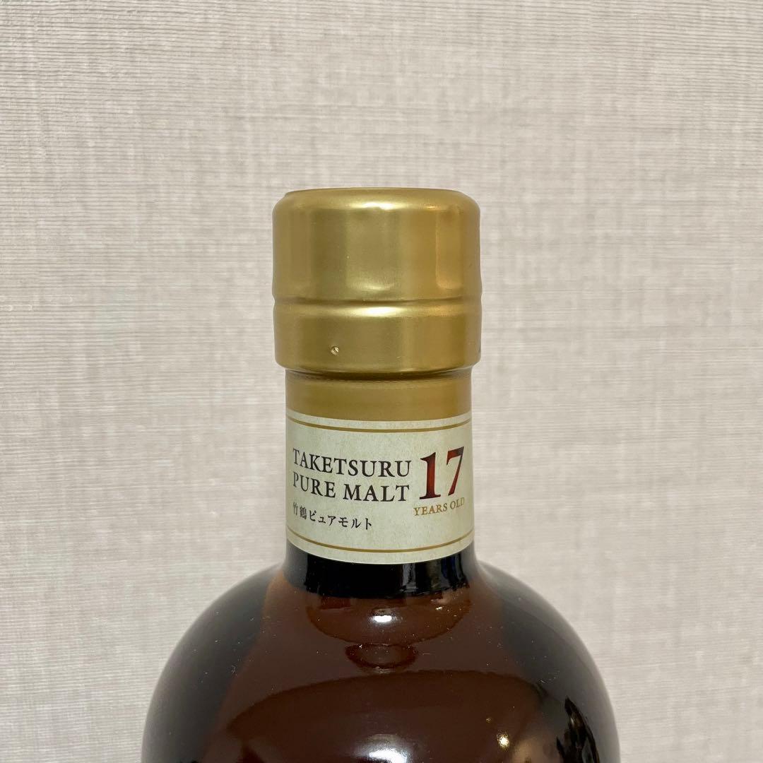 ニッカウヰスキー 竹鶴 17 Years Old Pure Malt 正規販売品