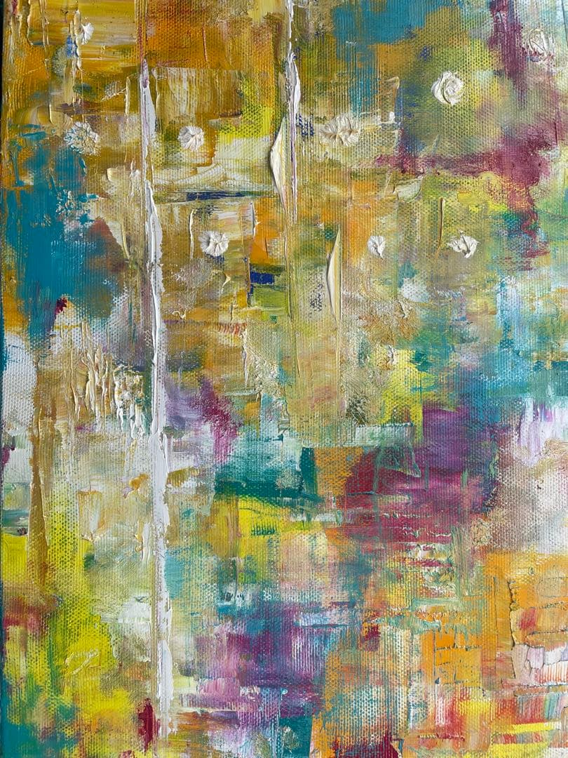 【最終価格】絵画　油絵　原画　抽象画　現代アート　F10