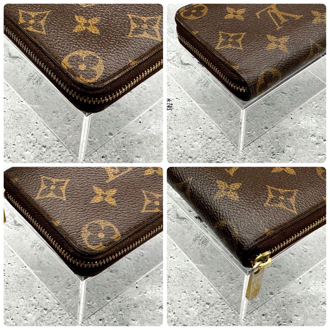 ルイヴィトン モノグラム ジッピーパース・ケース 茶　小銭入れ　財布