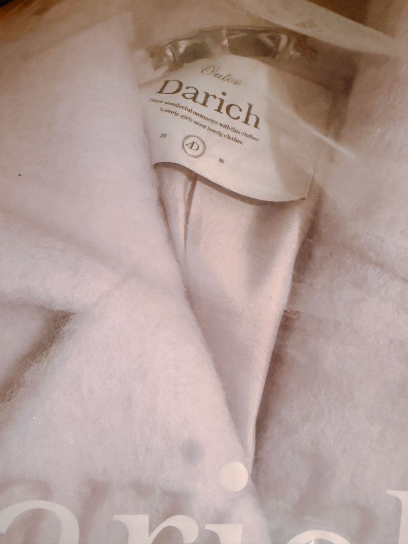 darich シャギーオーバージャケットコート