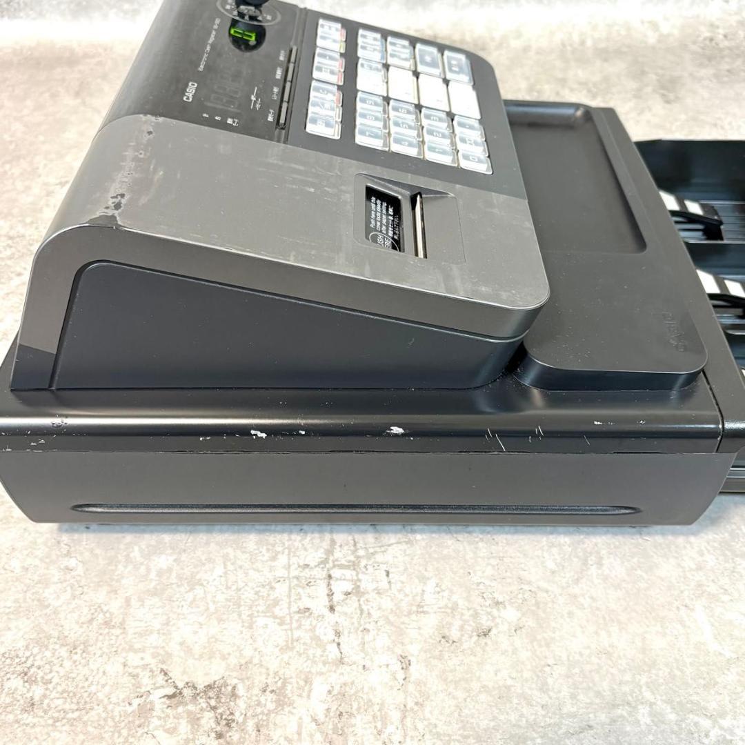 【可動品】カシオ CASIO 電子レジスター ブラック SE-S20