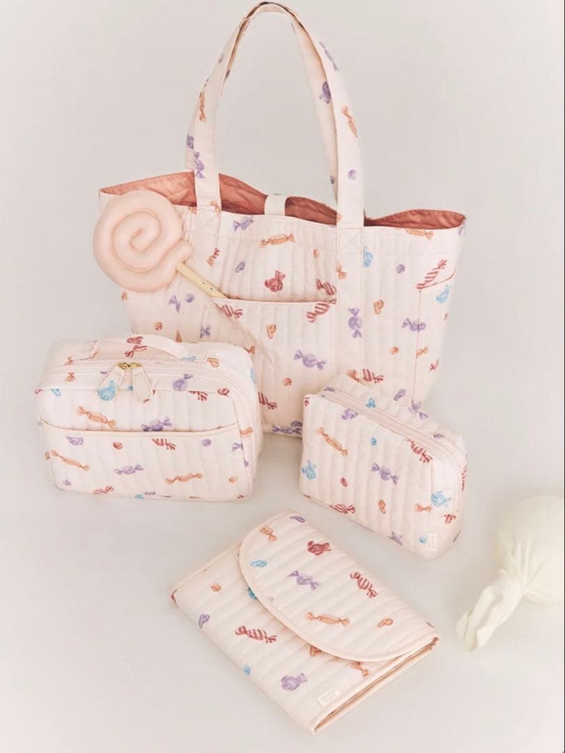 ジェラートピケ 【SESAME STREET】エルモ ケープ　ピンクL