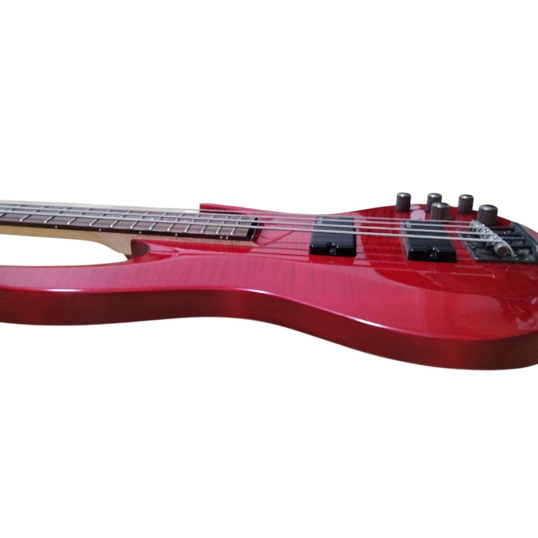 エレキベース レッド 24フレット LTD B-154DX