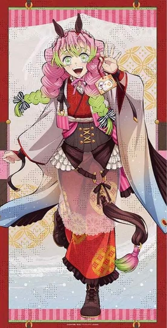 鬼滅の刃 干支2026 午年 等身大絵巻 甘露寺蜜璃