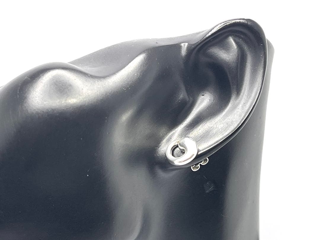 c874 美品　ティファニー　エターナルサークル　ピアス　シルバー　925