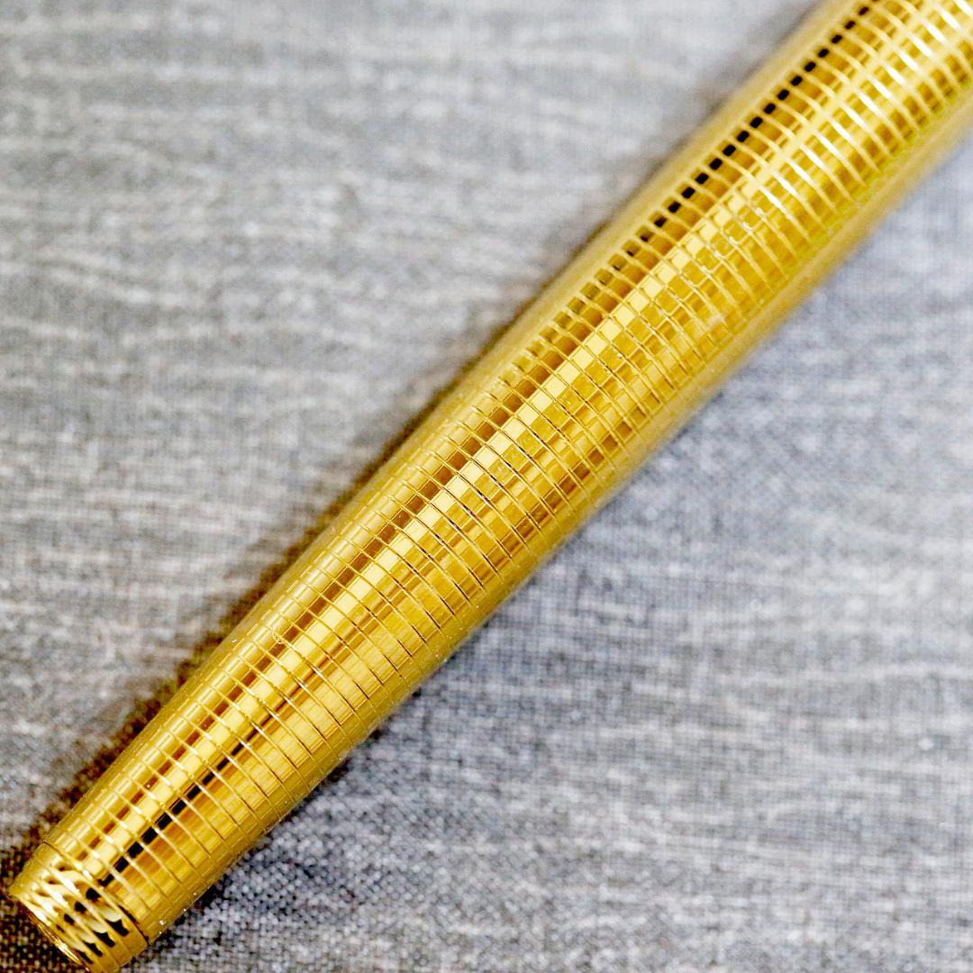 【極美品 送料込み】パーカー 万年筆 ７５ ゴールドフィルド 金張り