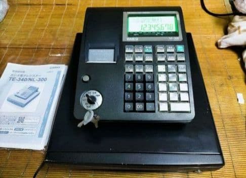 カシオレジスター　TE-340/NL300　フル設定無料　130126