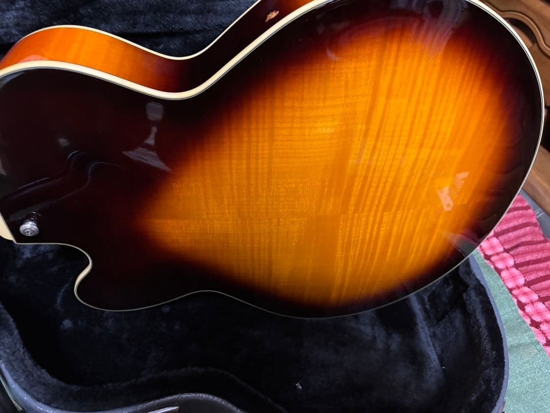 Ibanez AF105-VB フルアコPU MODアンティクィティHC付き