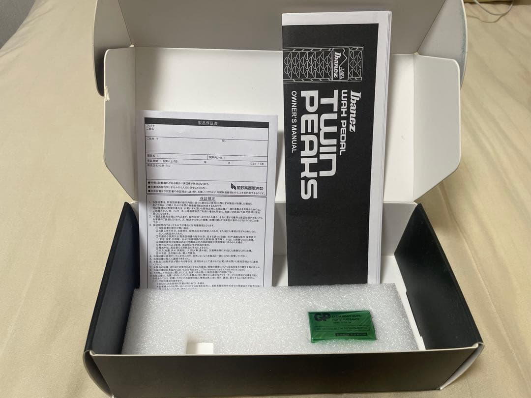 ギター Ibanez TWIN PEAKS WAH PEDAL