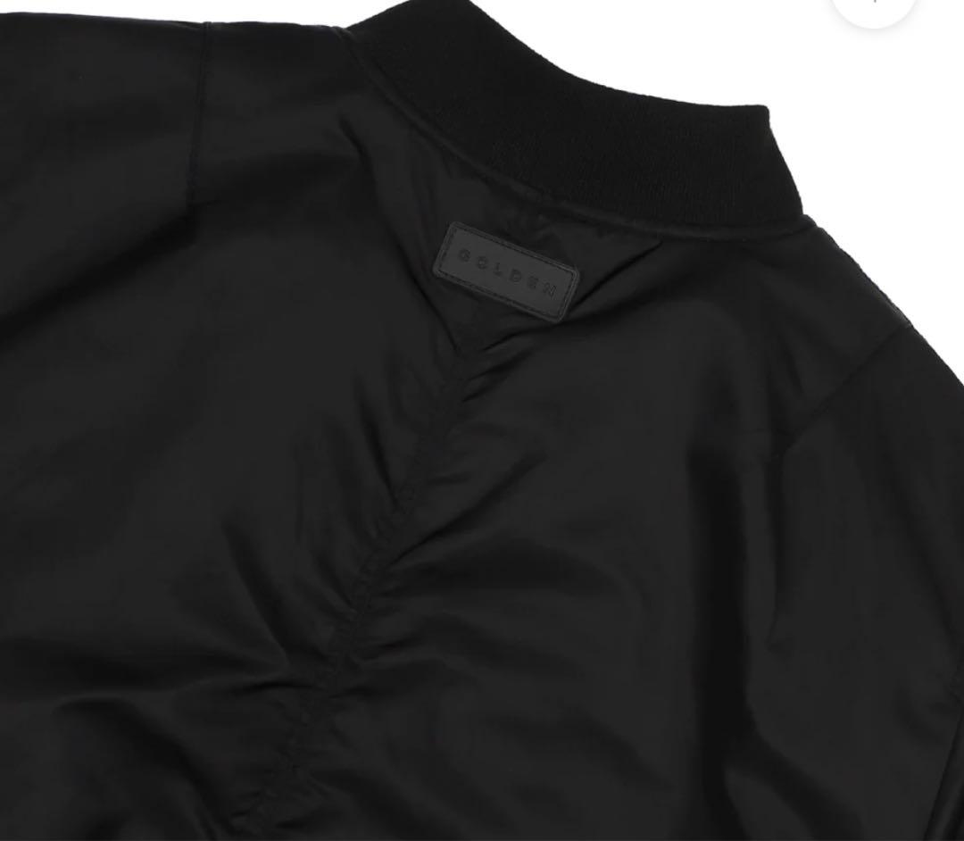 アイドル JUNGKOOK GOLDEN OVERSIZED BOMBER JACKET