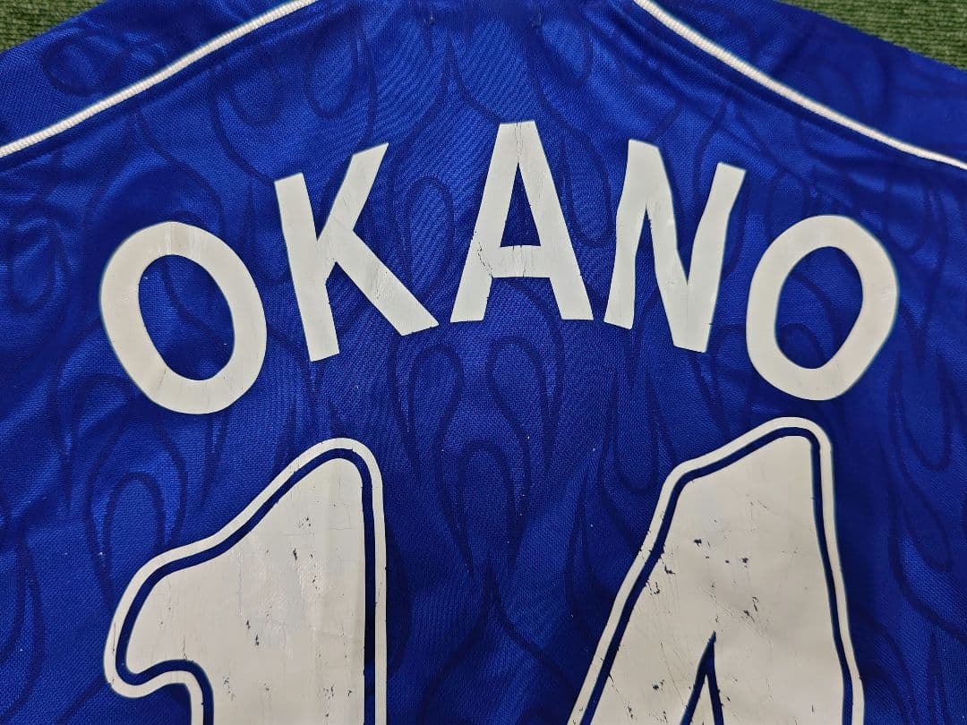 激レア　1998フランスワールドカップ　岡野雅行　レプリカユニフォーム　Oサイズ