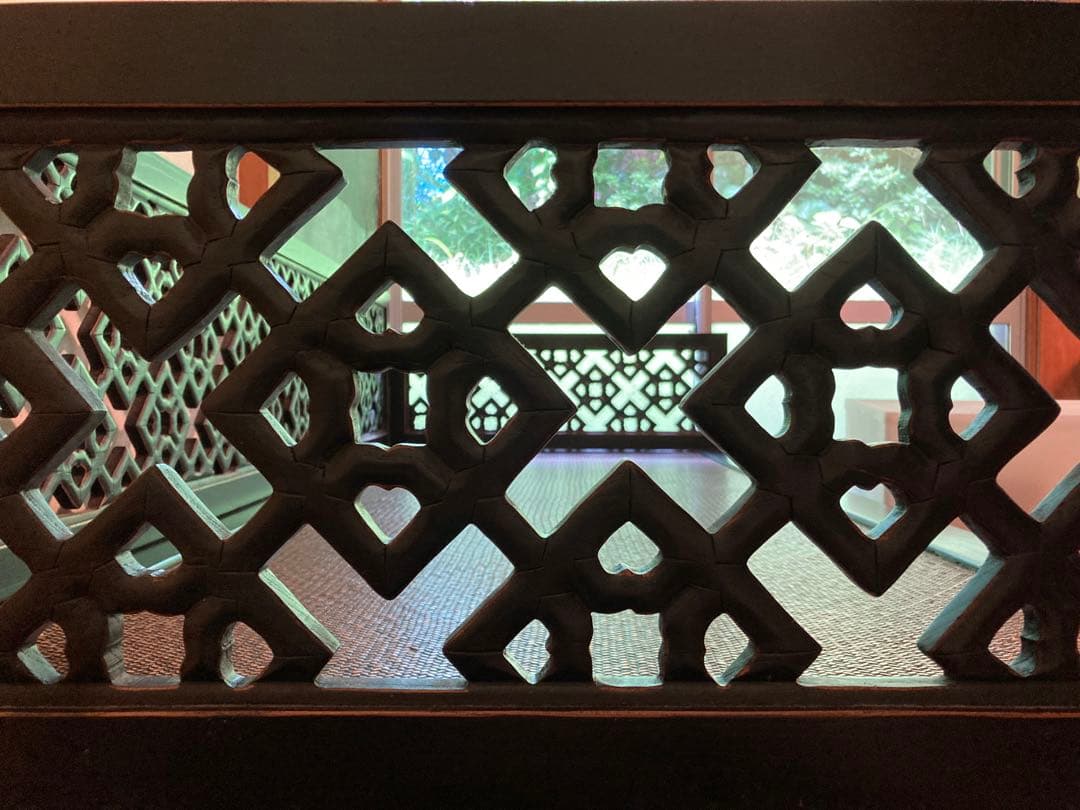 【ルイージさん専用】アジアンスタイル 木製ベットベンチ（取りに来て頂ける方に）