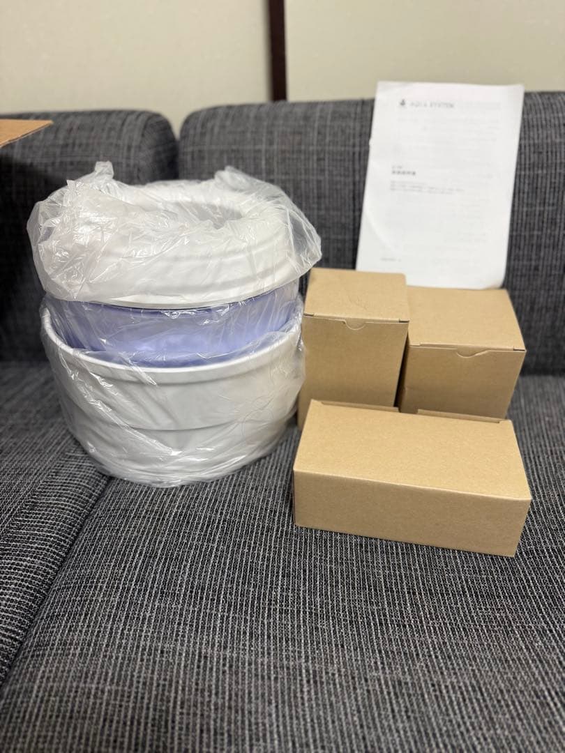 新品未使用 AQUA SYSTEM 浄水器 ろ過器 アウトドア 電源不要 災害