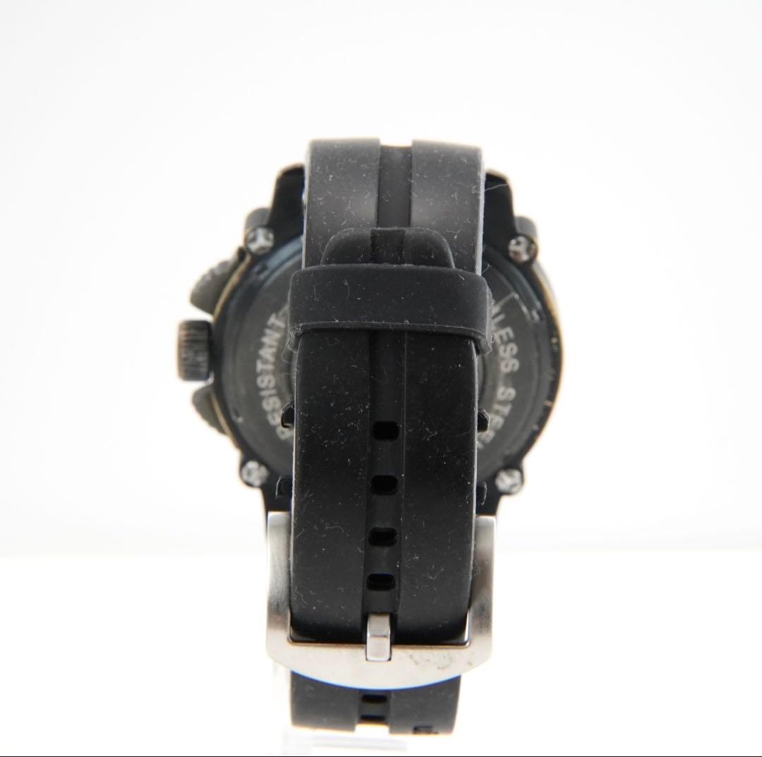 ポルシェデザイン クロノグラフ 黒文字盤 自動巻き ラバーベルト メンズ 腕時計