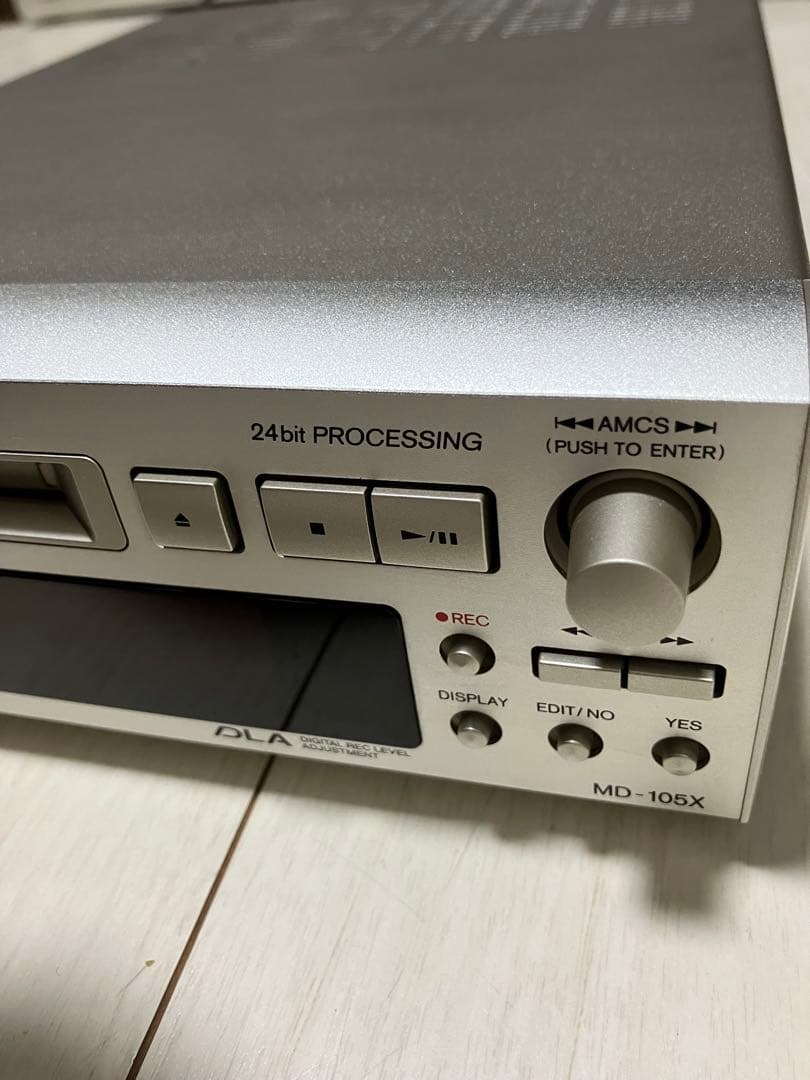 ONKYO ミニディスクレコーダー MD-105X 再生、録音可