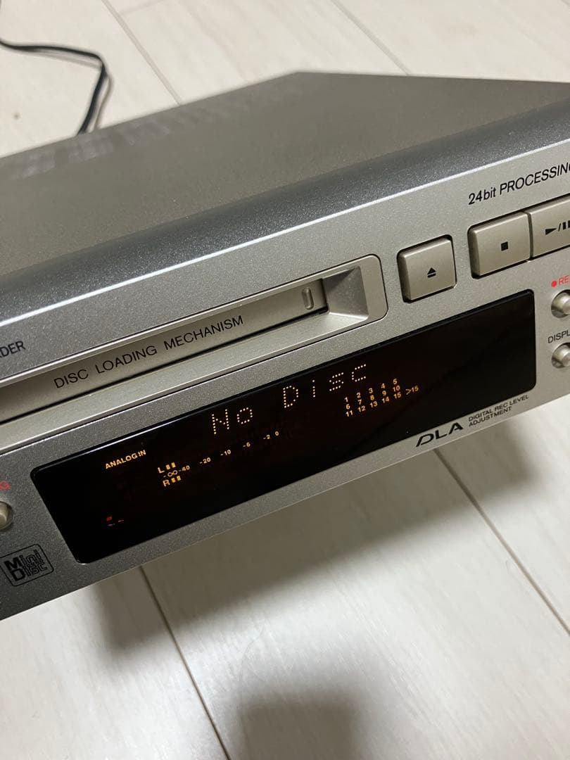 ONKYO ミニディスクレコーダー MD-105X 再生、録音可