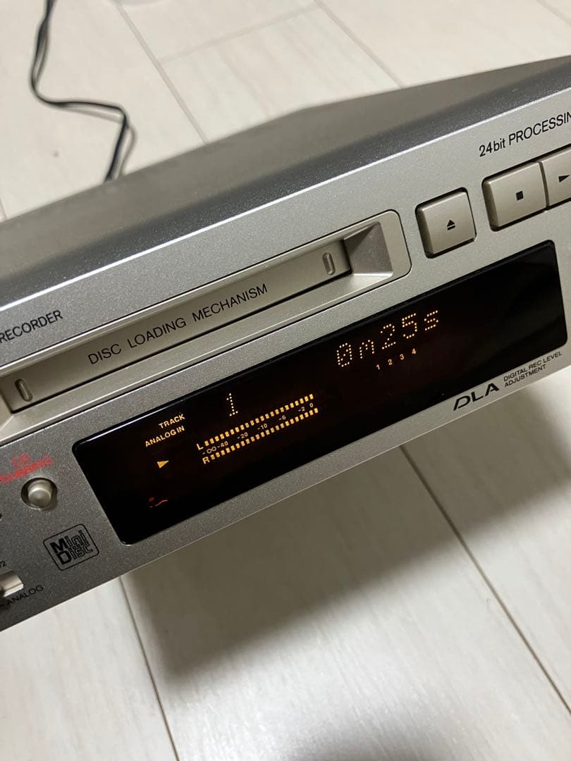 ONKYO ミニディスクレコーダー MD-105X 再生、録音可
