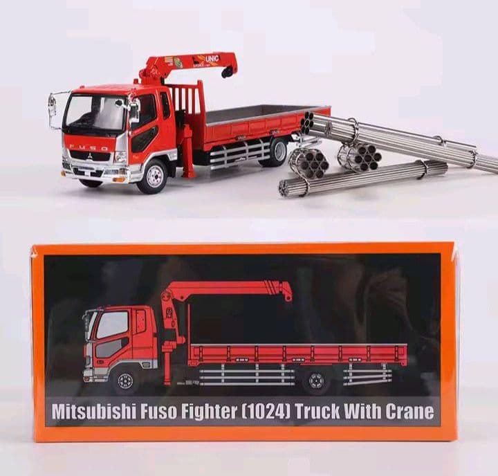 【GCD】1/64FUSO FIGHTER1024トラックUNIC付《RED》