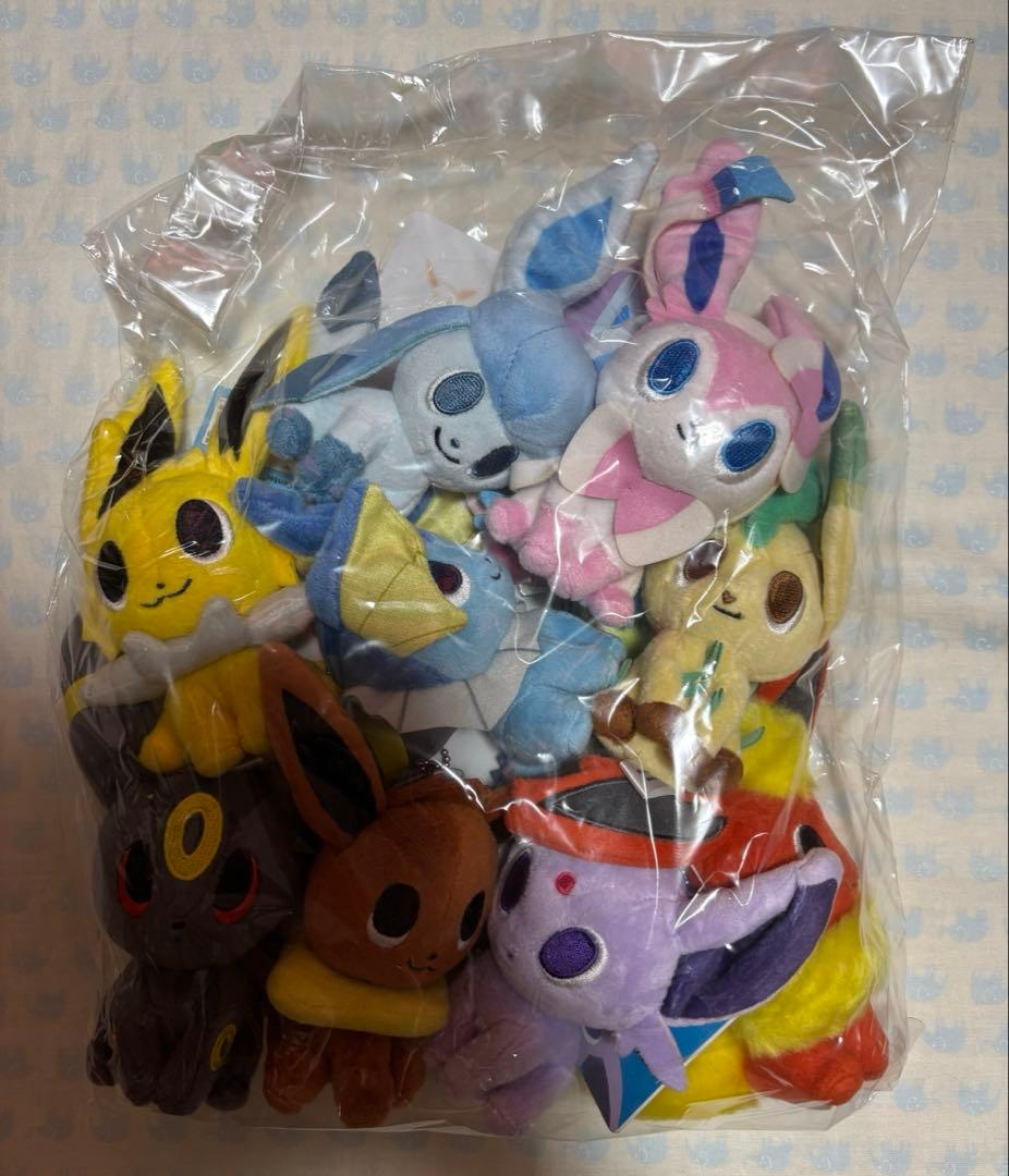 pokémon time eievui collection マスコット 9体