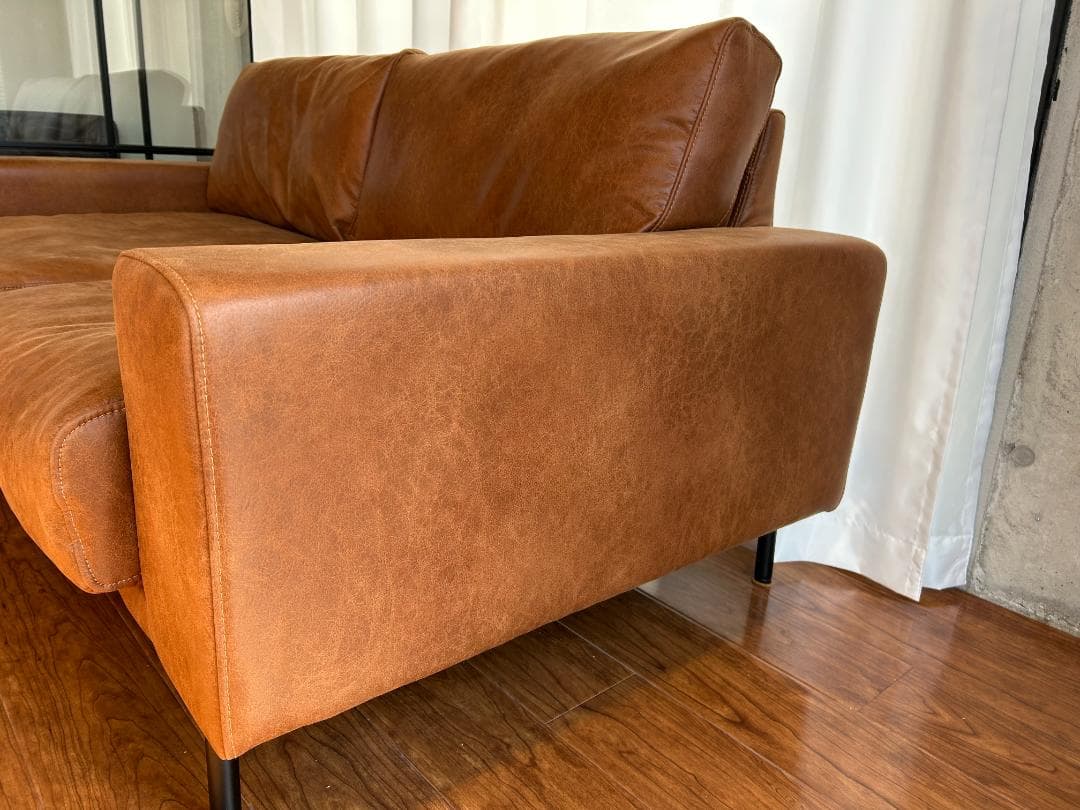 【超美品】クラッシュゲート プルートソファ 2.5人掛け