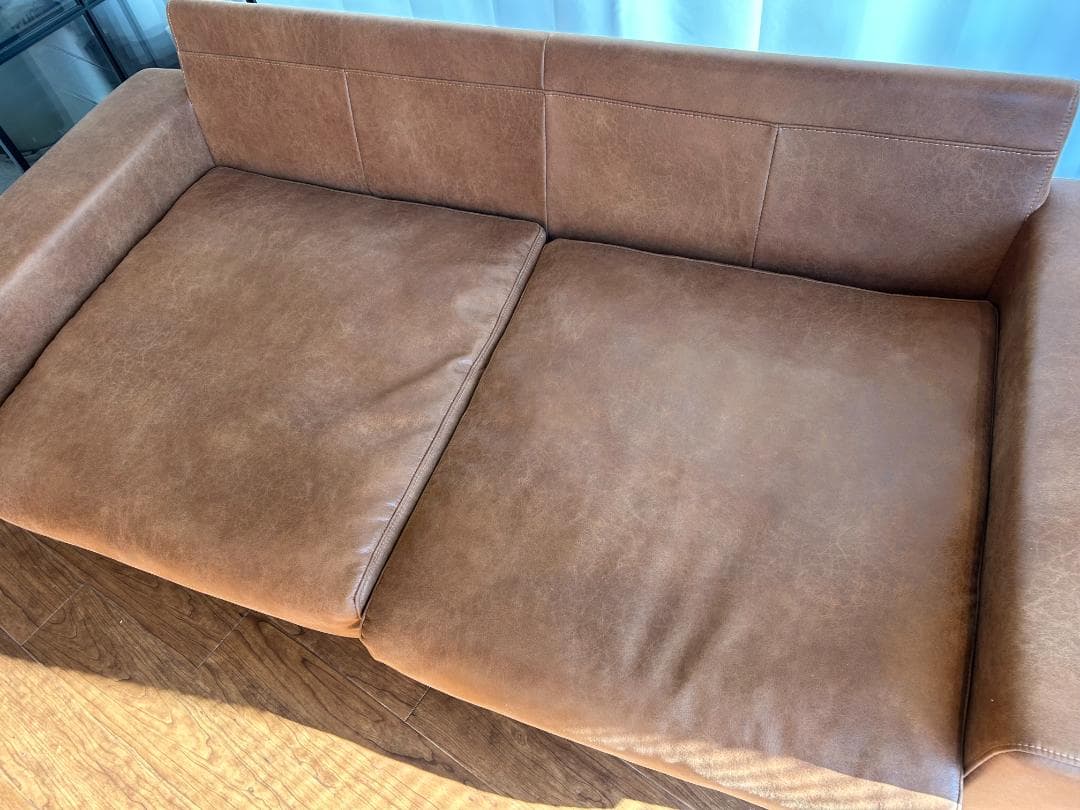 【超美品】クラッシュゲート プルートソファ 2.5人掛け