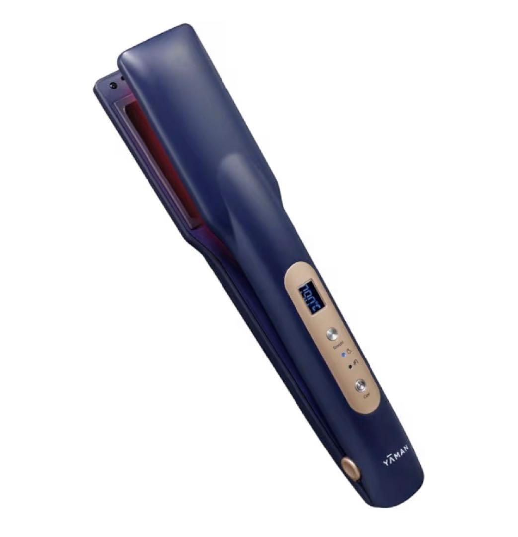 ヤーマン 超音波トリートメント ナイトリペアアイロン YJHB4L ネイビー