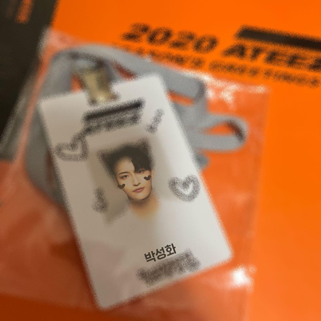 ATEEZ ソンファ 直筆サイン