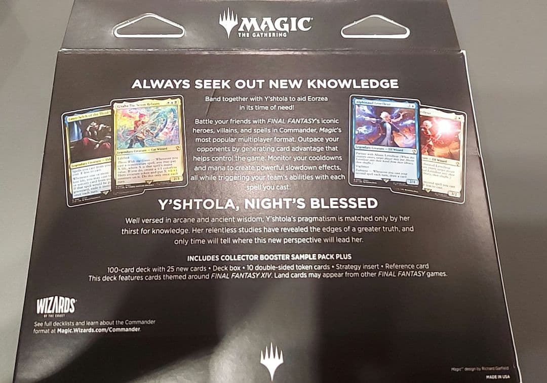 mtg 稀少 英語版 ffxiv サイオンズスペル 統率者デッキ fic