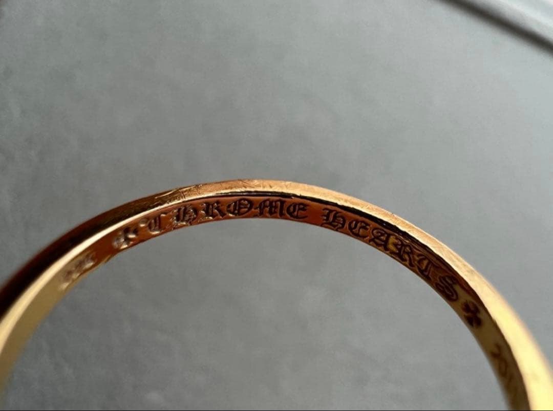 鑑定済みクロムハーツ 22K BUBBLGM STAR/22Kバブルガムスター