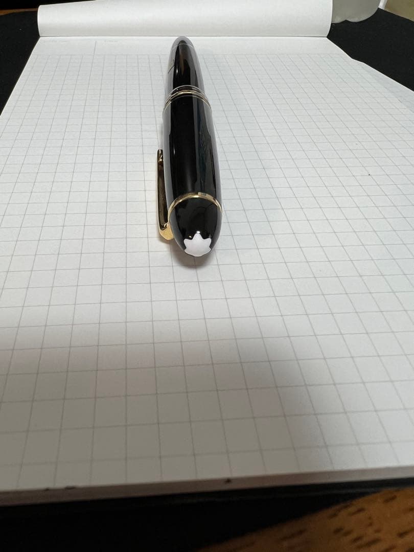 モンブラン マイスターシュテュック 146 万年筆 14C 全金 F 細字