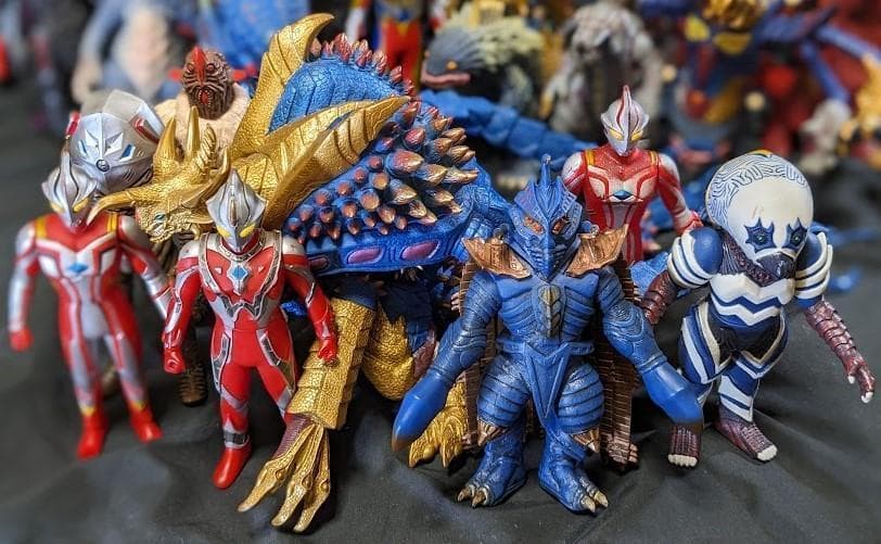 ウルトラマンメビウス＆登場怪獣・宇宙人（バンダイ）ソフビフィギュア44体セット