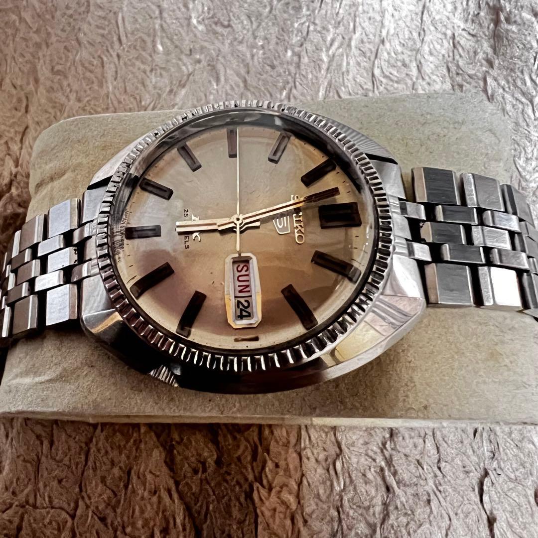 希少　美品稼働 ビンテージ時計6106-8141精工舎刻印あり