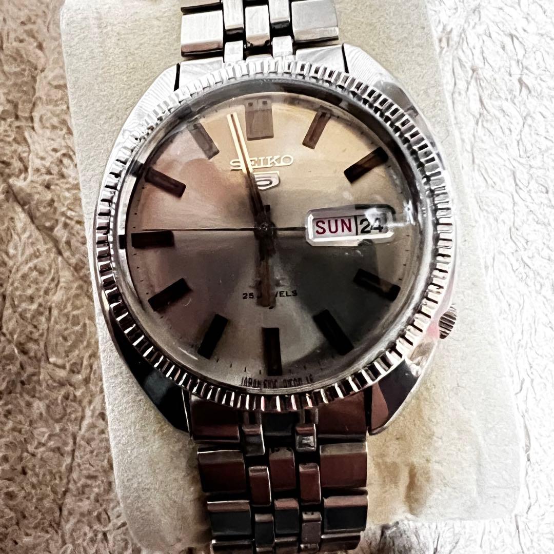 希少　美品稼働 ビンテージ時計6106-8141精工舎刻印あり